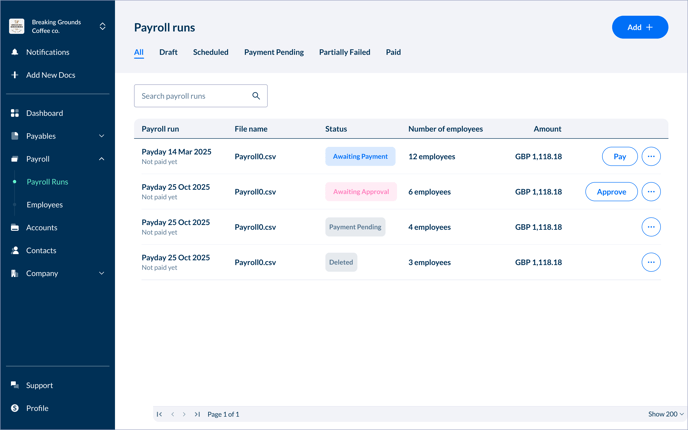 Payroll -_ Payroll runs