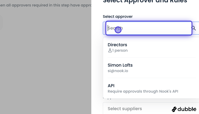 Approval rule 5