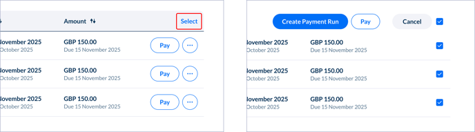 Select mode