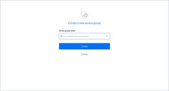 Creating an Access Group