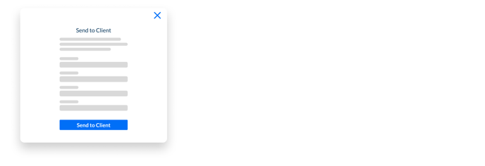 Send to Client form