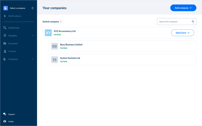 Your companies – Delegate view-1